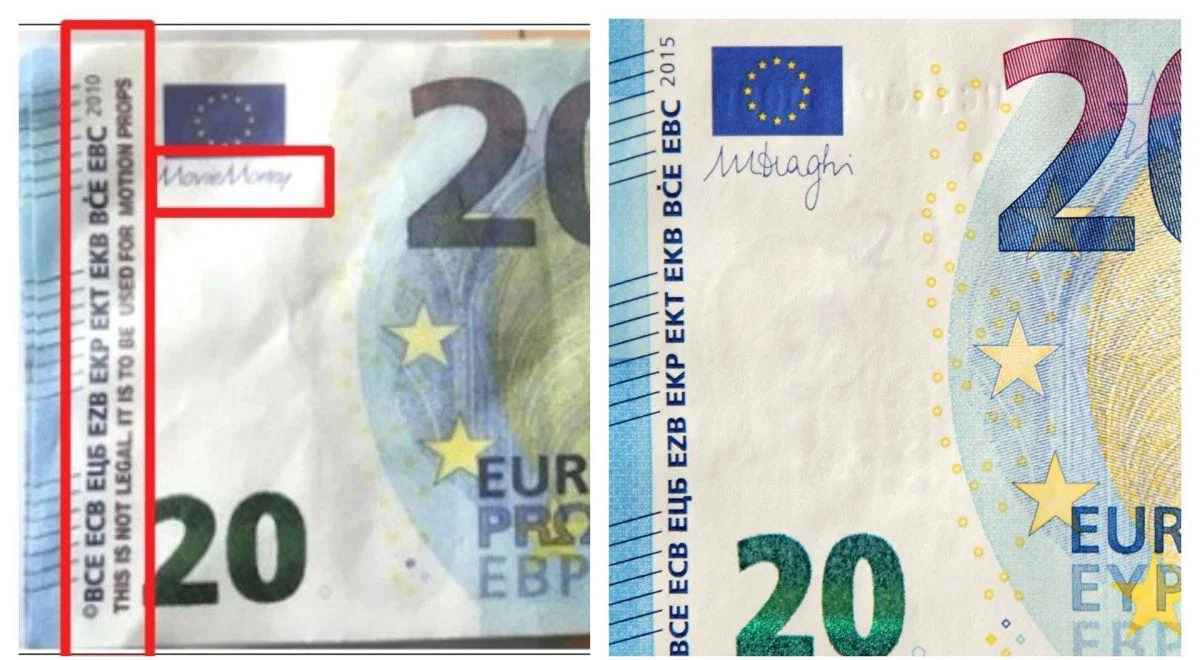 Pojavljajo se goljufije z uporabo filmskega denarja