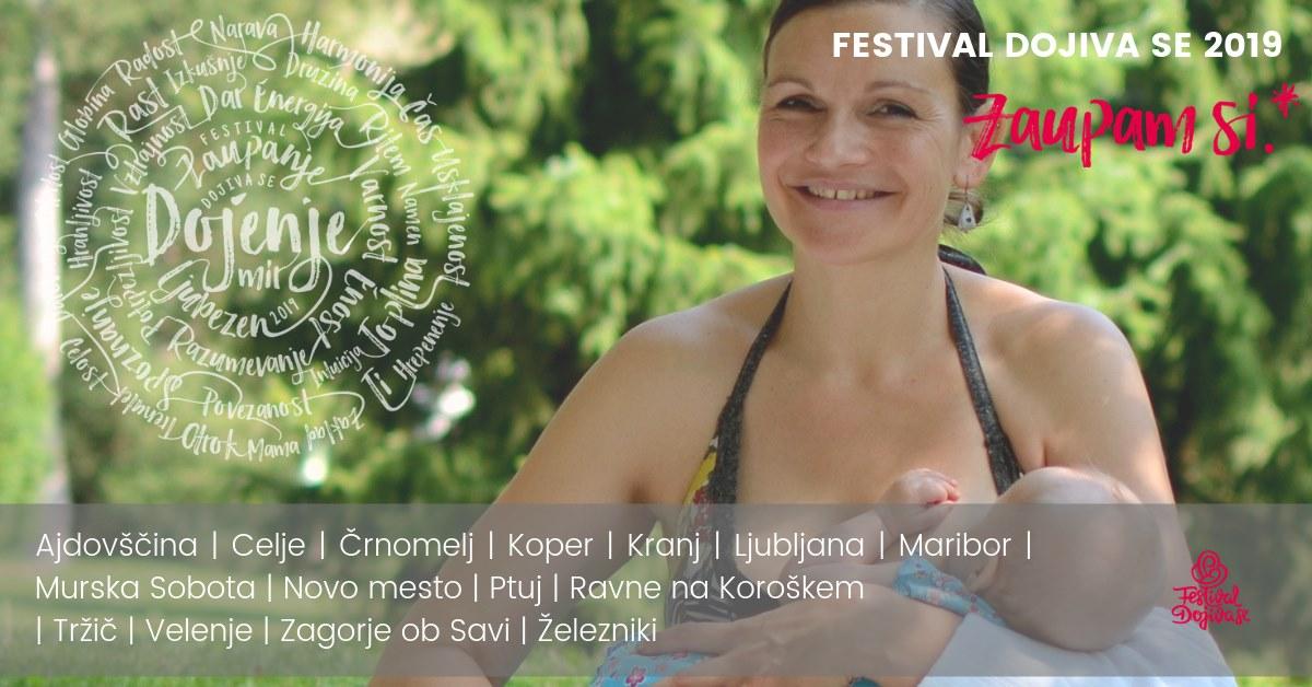 Na Ravnah bo v okviru mednarodnega tedna dojenja potekal že 6. Festival Dojiva se