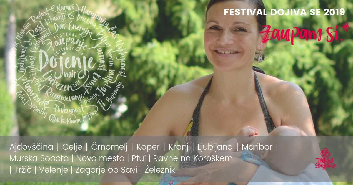 Na Ravnah bo v okviru mednarodnega tedna dojenja potekal že 6. Festival Dojiva se