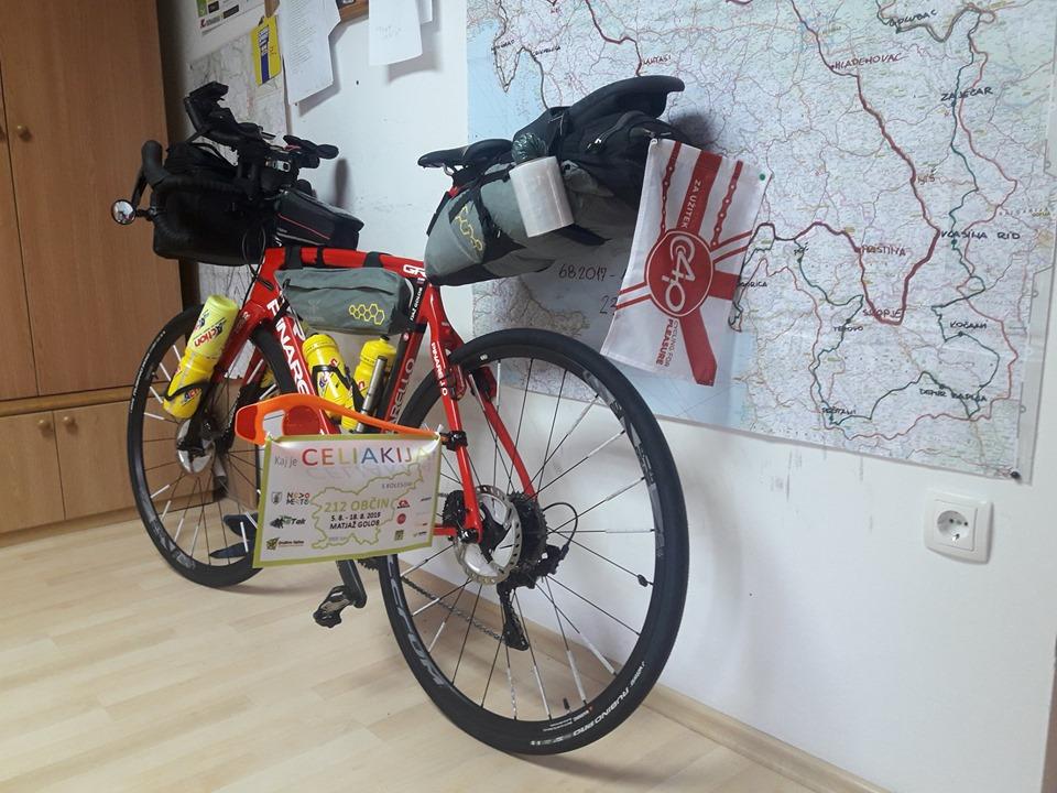 Rekreativni kolesar Matjaž Golob bo v okviru projekta »Kolesarimo za celiakijo« obiskal tudi Koroško