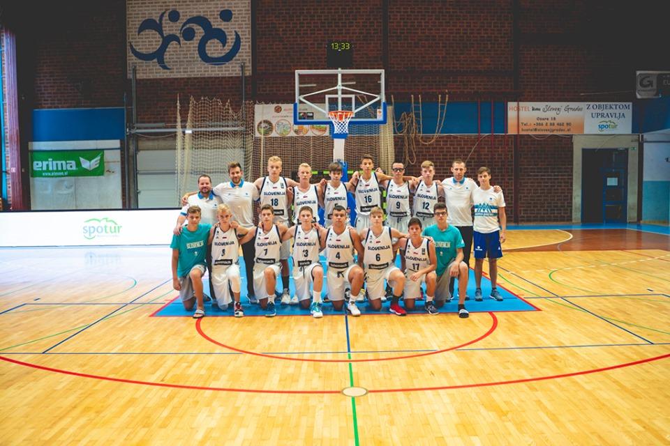 Slovenci z zmago nad Izraelom do naslova prvaka na košarkarskem turnirju Sloveniaball v Slovenj Gradcu (VIDEO)
