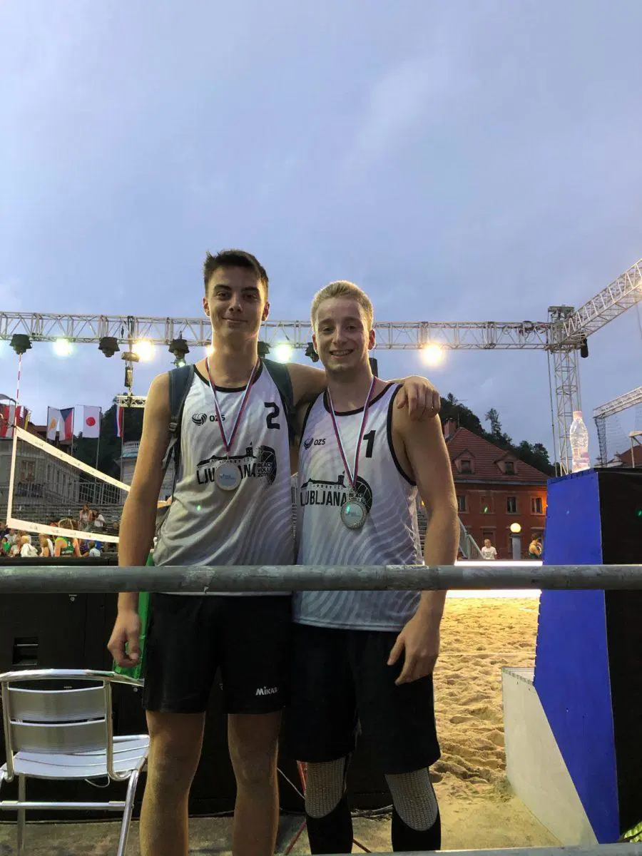 Mežičan Tine Podričnik in Ravenčan Vid Ramšak državna podprvaka
