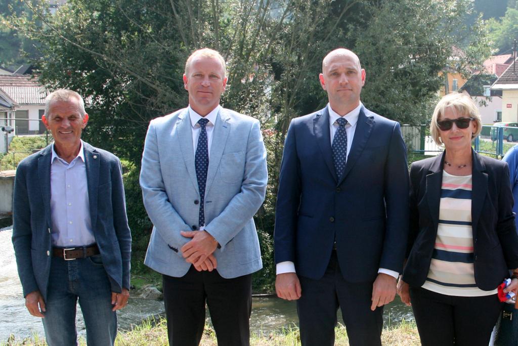 Z ureditvijo struge reke Meže na Prevaljah zagotovljena večja poplavna varnost prebivalstva