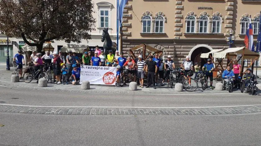 »Hoč`mo prvo lopato!«: v soboto bo 5. kolesarjenje po 3. razvojni osi