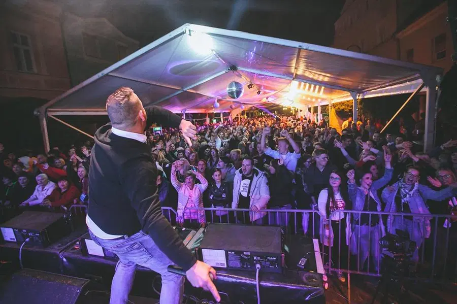 Sobotno dogajanje v Slovenj Gradcu zvečer zaključili z Grupo Vigor ter skupino D’WAJG (FOTO)