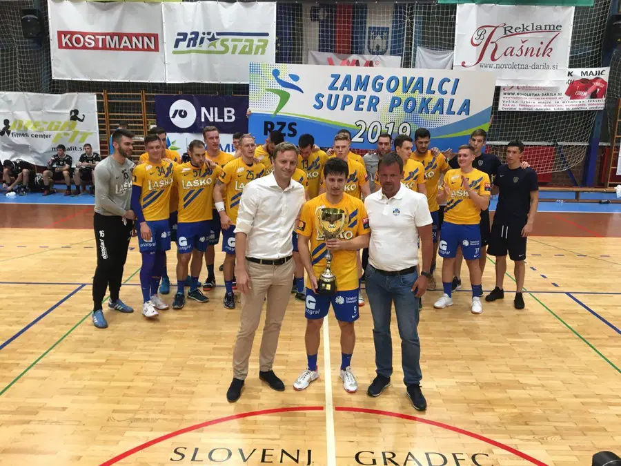 Celjski rokometaši že sedmič zmagovalci superpokala (FOTO)