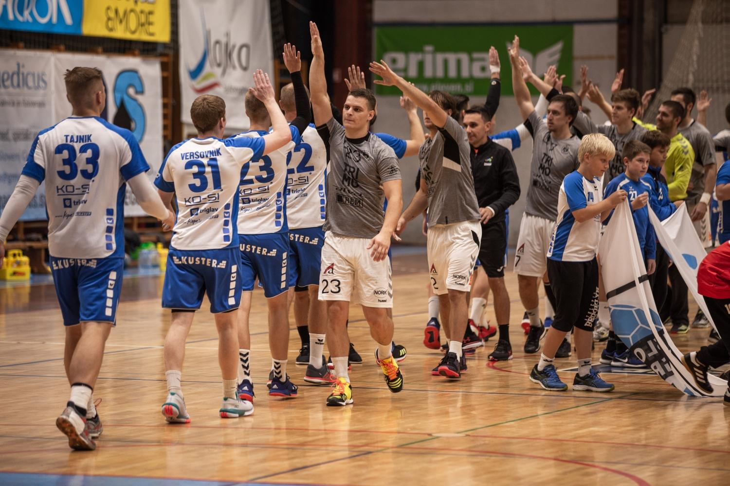 Bojevniki za mesto miru na včerajšnji tekmi s točko razlike priznali premoč nasprotnikov (FOTO)