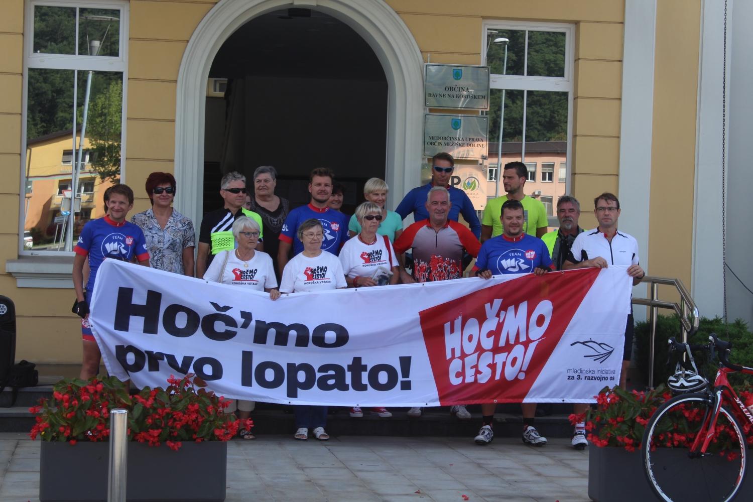 Aljaž Verhovnik: "Letošnji slogan je opozorilo na določbo iz protokola, da se gradnja letos mora začeti" (VIDEO in FOTO)