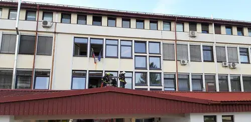 Gasilci na delu: V Slovenj Gradcu mimoidoče ogrožali sršeni, na Prevaljah in v Dravogradu posredovali zaradi kače (FOTO)