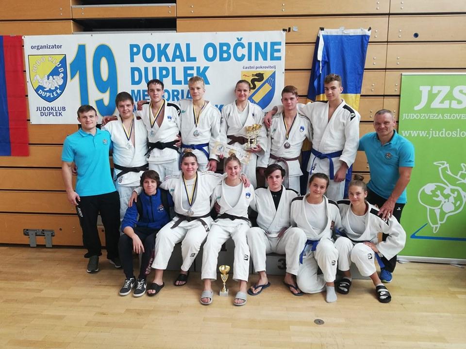 Slovenjgraški judoisti do sedmih odličij na tekmovanju "Duplek 2019"