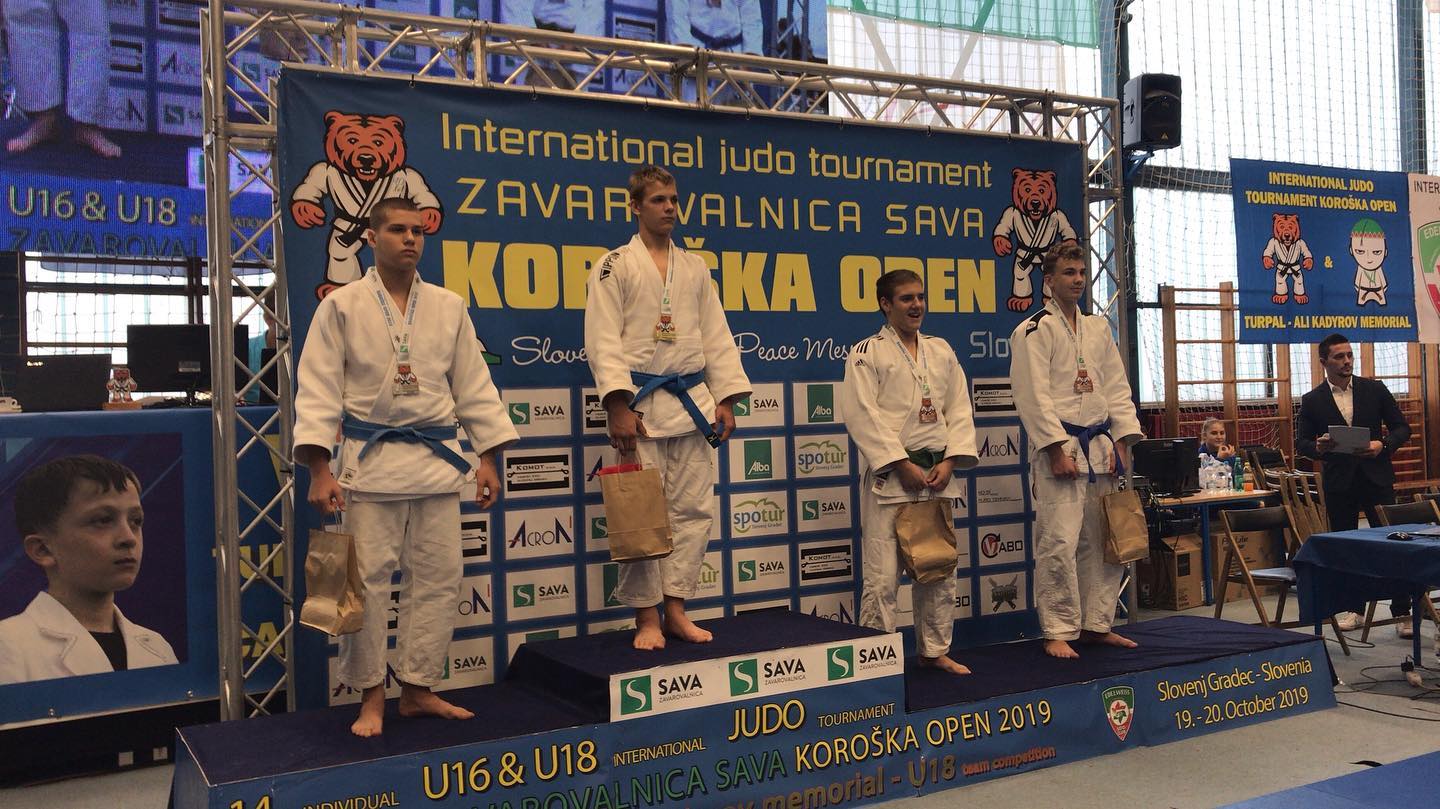 Slovenjgraški judoisti na mednarodnem turnirju do štirih bronastih medalj (FOTO)