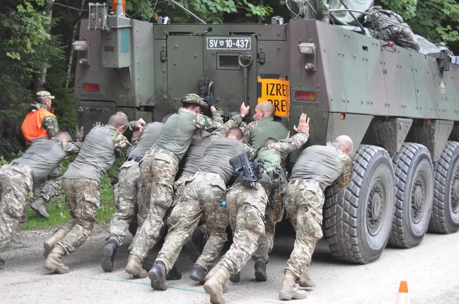 To je razlog, da so Slovenj Gradec obiskali vojaki