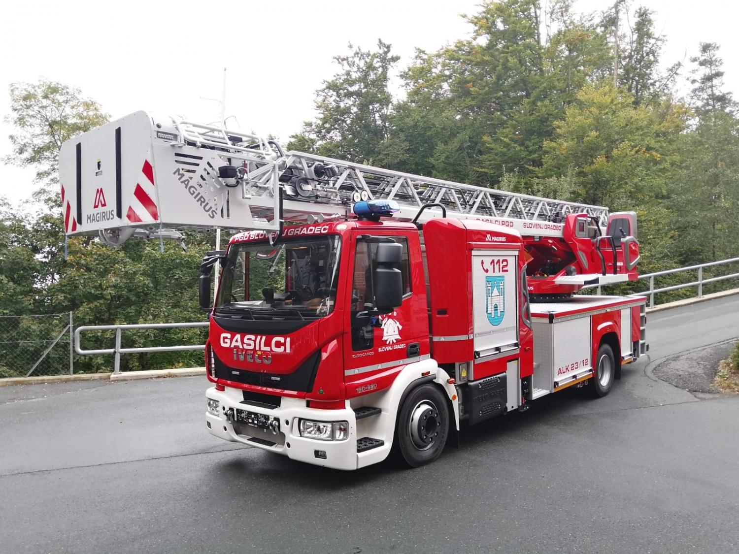 PGD Slovenj Gradec bo prevzelo novo avtolestev