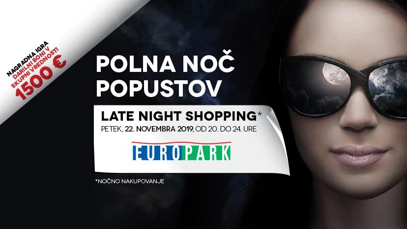 V Europark prihaja Polna noč popustov