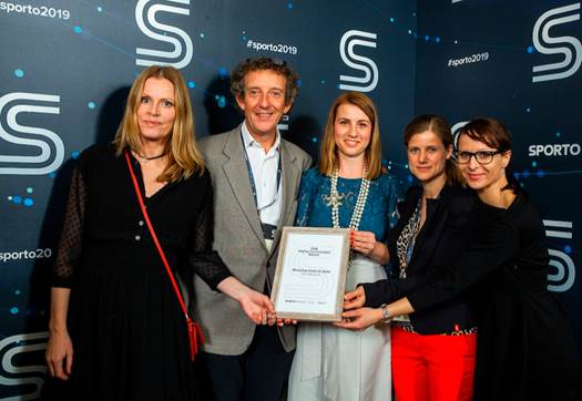 Projektu Jeklena volja posebna nagrada žirije SPORTO