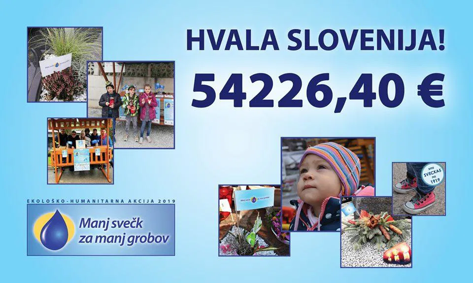 'Manj svečk za manj grobov': v Vuzenici na pomoč družini pri poplačilu stroškov zdravljenja