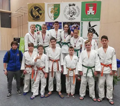 Koroški judoisti in judoistke v Ljubljani osvojili šest odličij