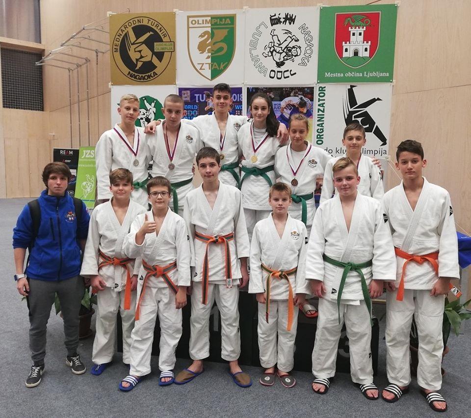 Koroški judoisti in judoistke v Ljubljani osvojili šest odličij