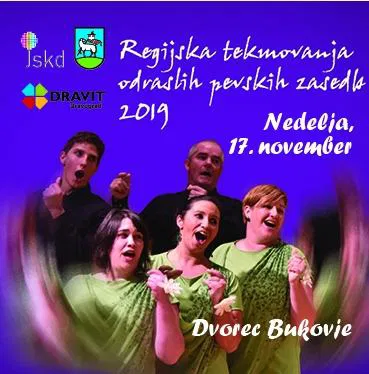 Nedelja v znamenju treh koncertov: Regijsko tekmovanje odraslih pevskih zborov od Celja do Koroške