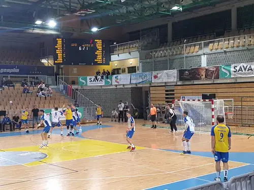 Velik 'skalp' za slovenjgraške rokometaše v Kopru (VIDEO)