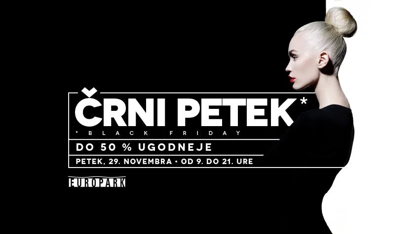 V Europark Maribor prihaja dan brezmejnega nakupovanja