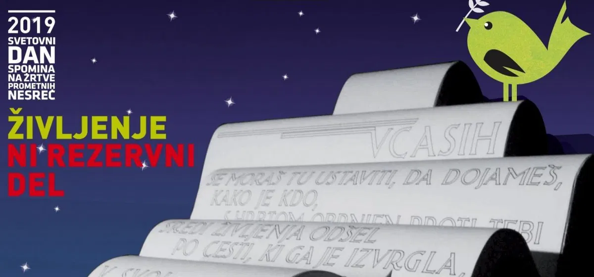 V samostojni Sloveniji na cestah umrlo skupno 7.526 oseb, letos 90