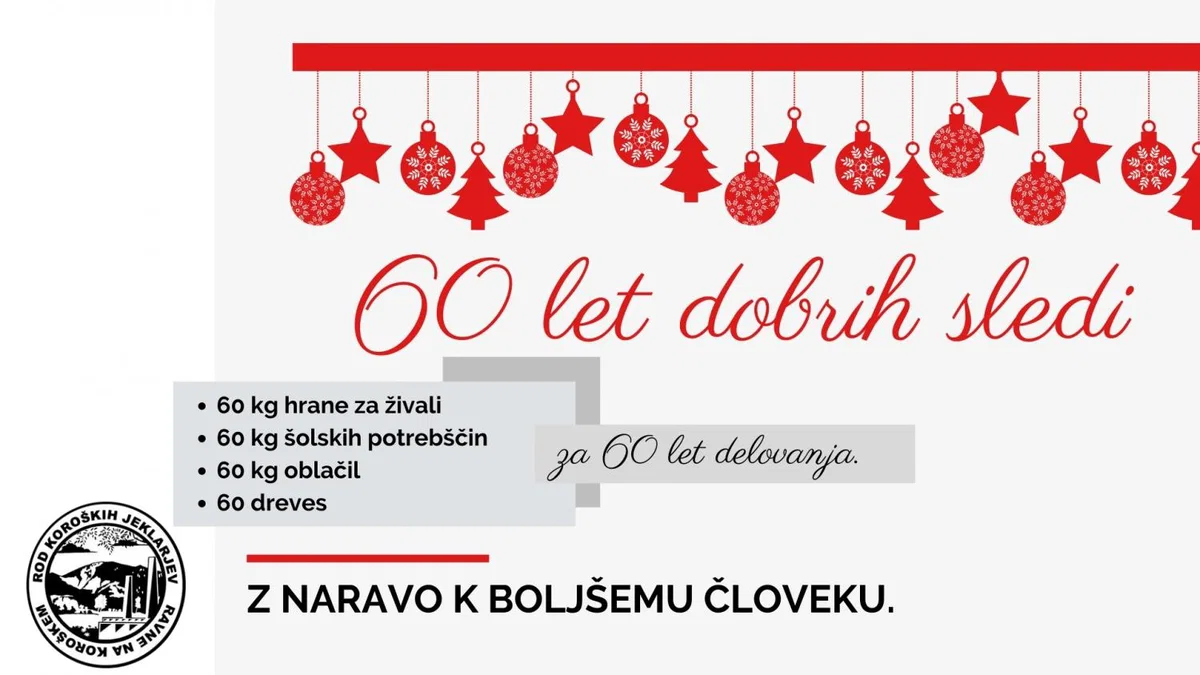 60 let dobrih sledi: Ravenski taborniki v prazničnem decembru z 'maratonom' dobrodelnih akcij