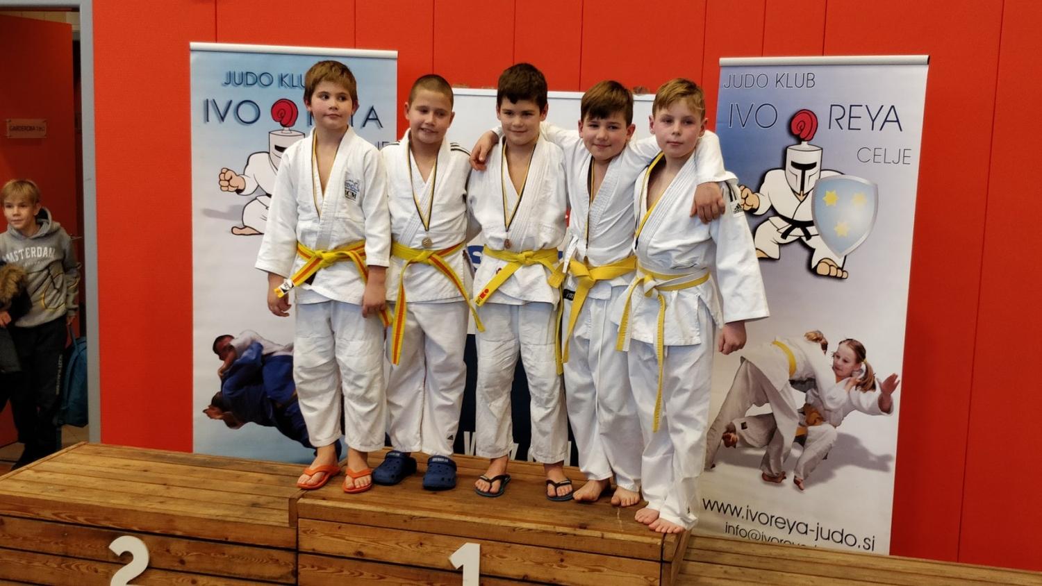 Na Mini novoletnem turnirju so ravenski judoisti domov odnesli štiri odličja (FOTO)