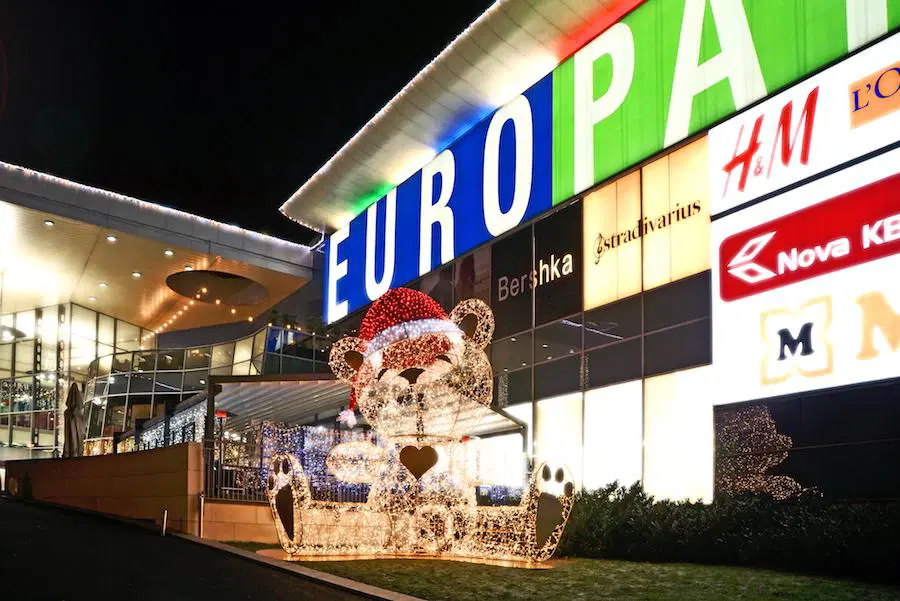 Božiček prihaja v Europark