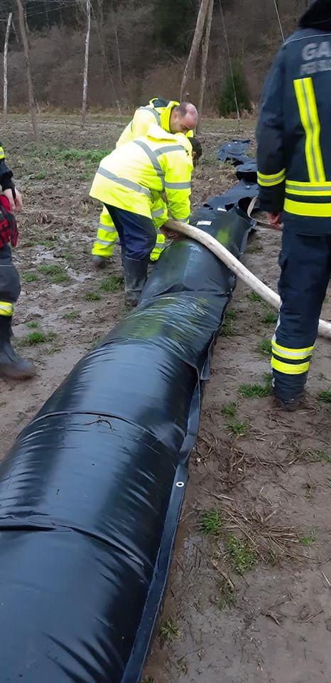 V Podgorju se je znova sprožil plaz, v Mislinji ostali brez pitne vode (FOTO)