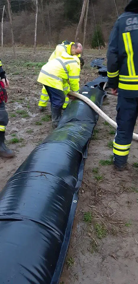 V Podgorju se je znova sprožil plaz, v Mislinji ostali brez pitne vode (FOTO)