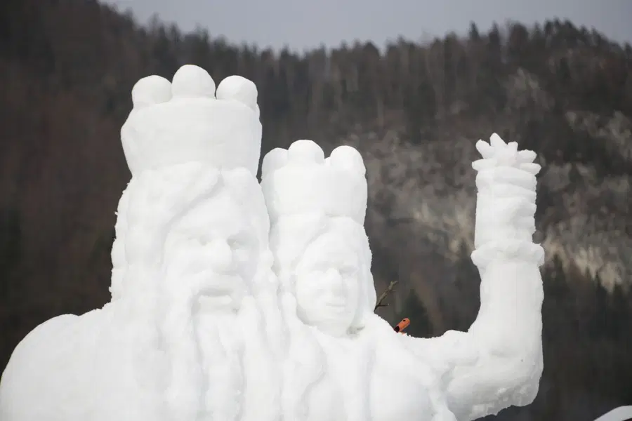 Trinajstica srečna za Pohodnike iz Male Nedelje, snežno kraljestvo v Črni na ogled tudi jutri (FOTO)