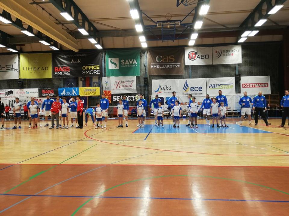 Slovenski rokometaši v Slovenj Gradcu premagali Makedonce (FOTO in VIDEO)