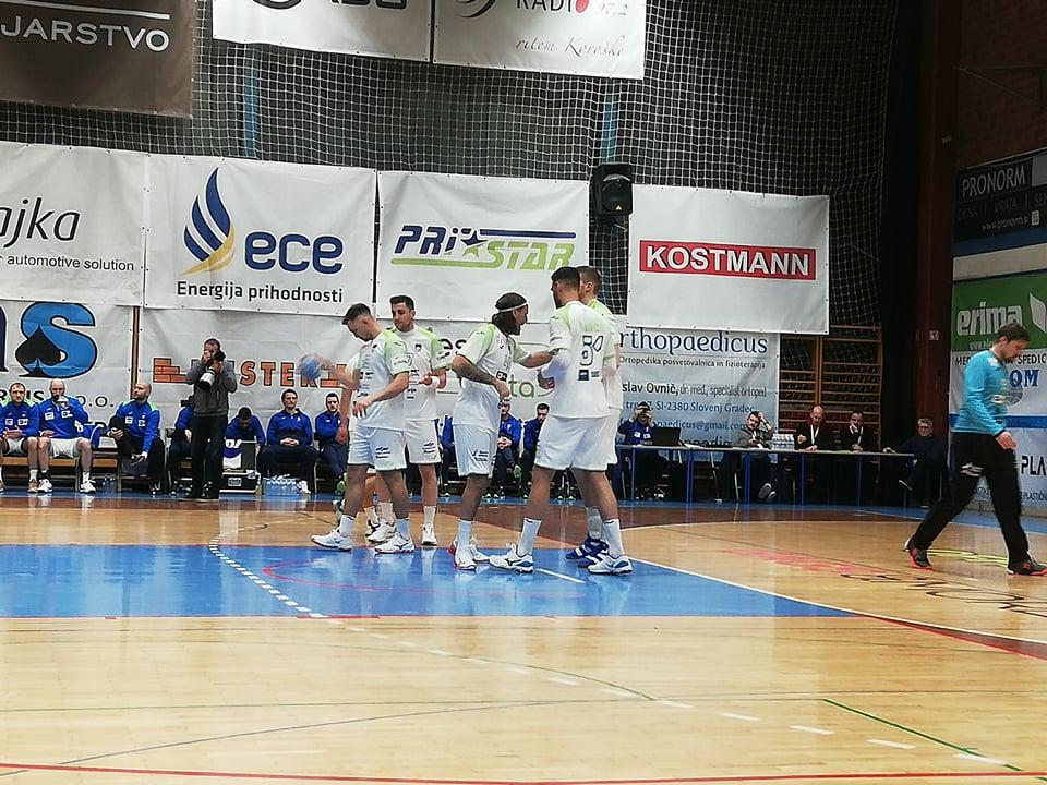 Slovenski rokometaši v Trbovljah premagali Črno goro