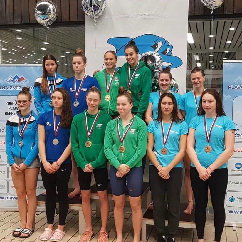 PK Fužinar Ravne še en državni rekord, trojna zmaga in skupno 89 kolajn (VIDEO in FOTO)