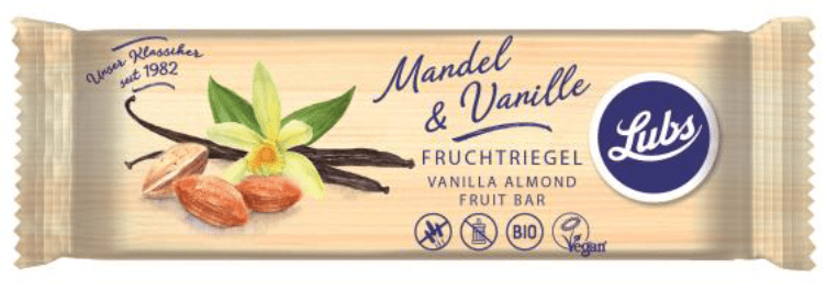 Umik in odpoklic Bio sadne ploščice mandelj-vanilija