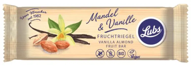 Umik in odpoklic Bio sadne ploščice mandelj-vanilija