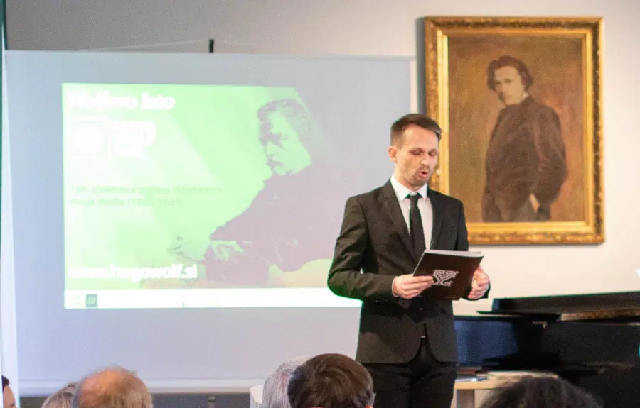 VIDEO: Novinarska konferenca o jubilejnem letu Huga Wolfa 2020