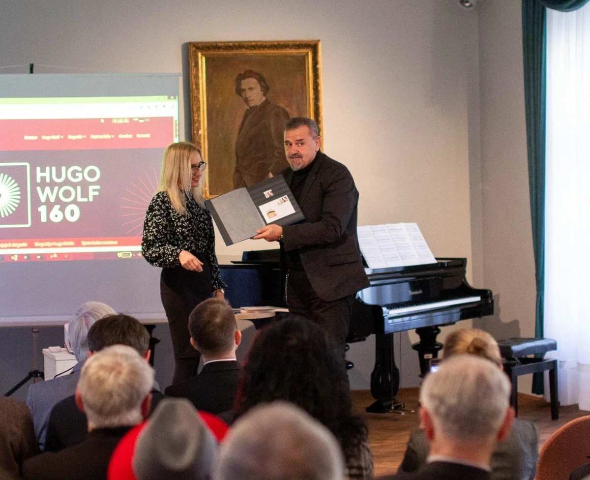 Jubilejno leto Huga Wolfa prinaša pester glasbeni program tako doma kot v tujini (VIDEO in FOTO)