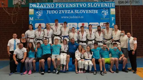 Žan Boženk in Nuša Perovnik mladinska državna prvaka v judu