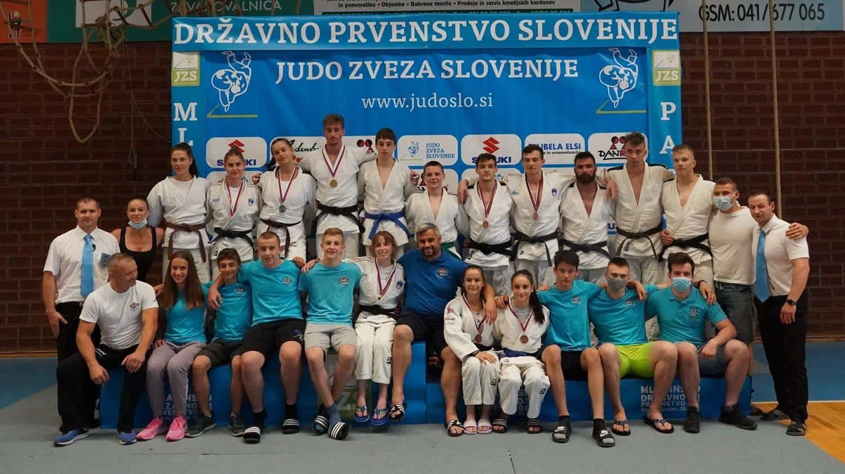 Žan Boženk in Nuša Perovnik mladinska državna prvaka v judu