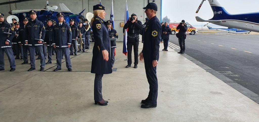 Policija v uporabo slovesno prejela nov, 14,6 milijona evrov vreden helikopter (VIDEO in FOTO)