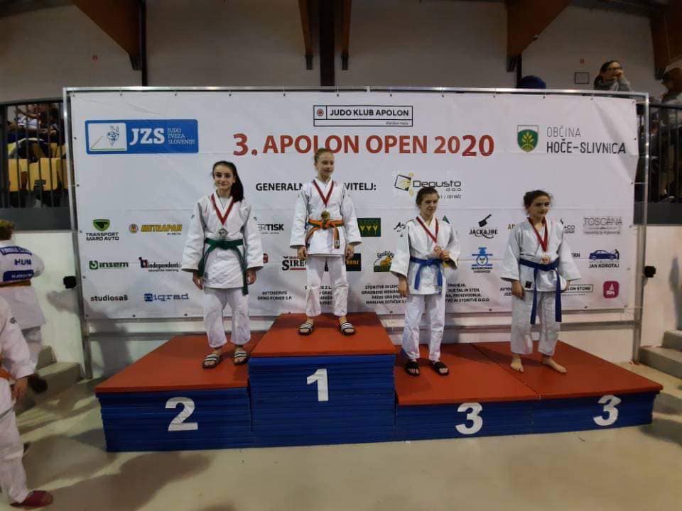 Dve medalji za koroške judoiste na močnem mednarodnem turnirju Apolon Open (FOTO)