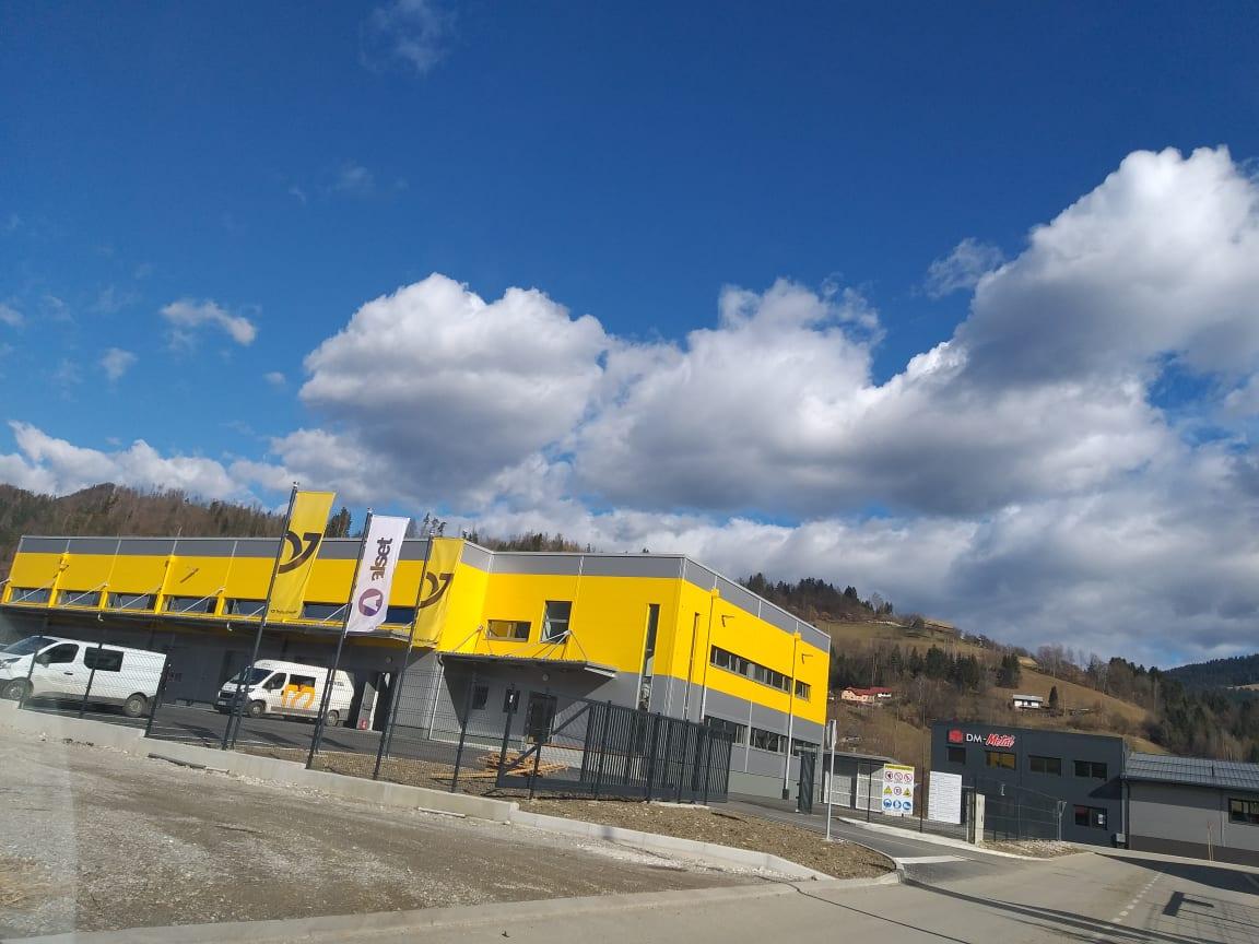 Pošta Slovenije v Šentjanžu odprla novo logistično pošto