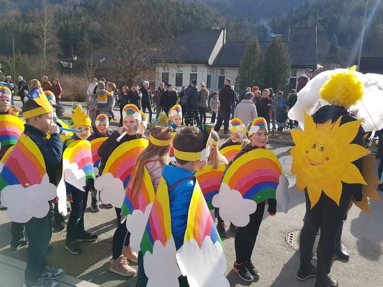 FOTO: Pustne norčije tudi v Črni na Koroškem