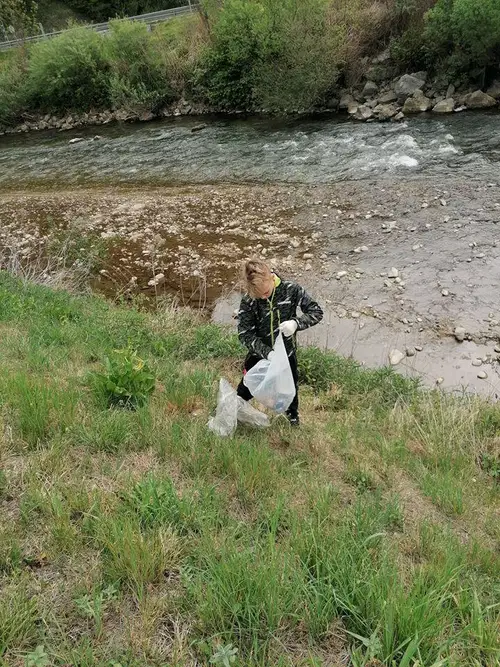 Koroški judoisti skrbijo za čisto okolje (FOTO)