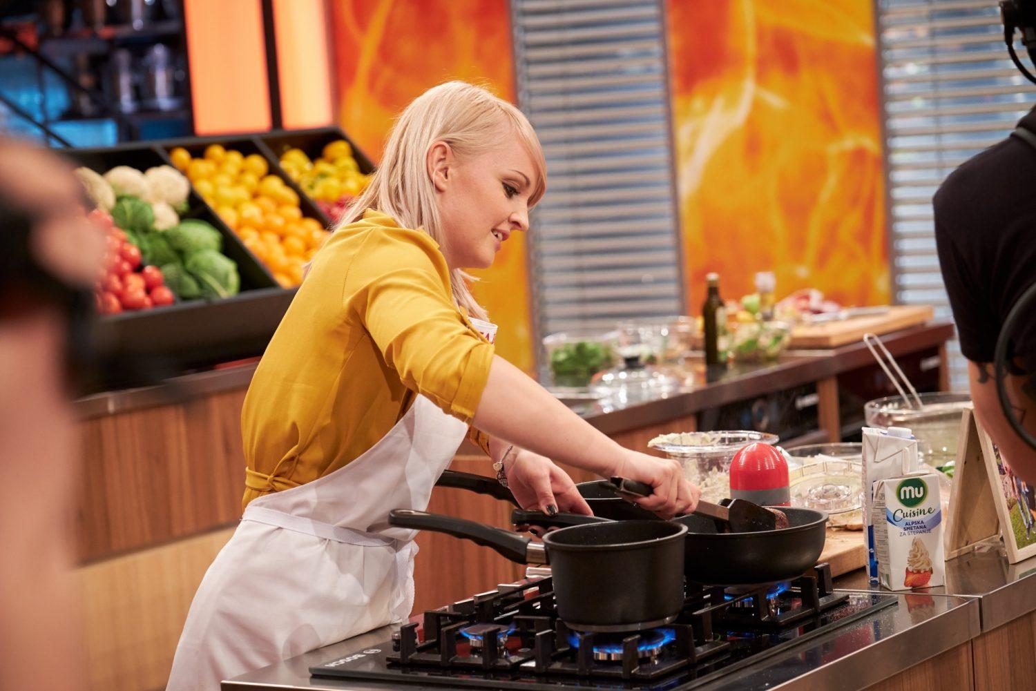 Kaja Jurač: "Ko sem prvič vstopila v MasterChef kuhinjo sem se počutila kot kraljica." (FOTO)