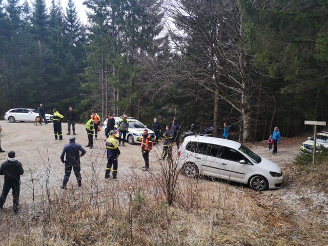 V Mislinji potekala iskalna akcija za pogrešano deklico (FOTO)