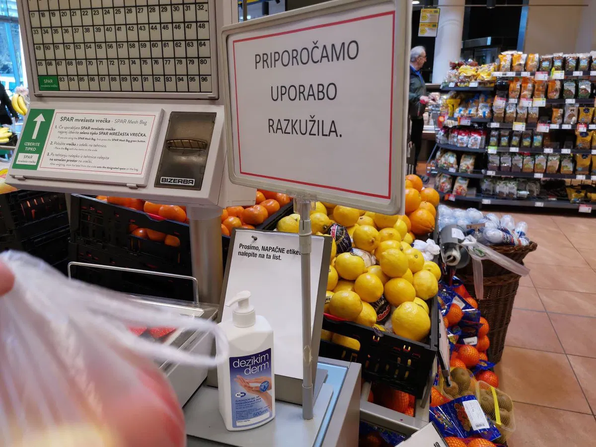 Pomembno je vzdrževanje higiene po nakupih živil