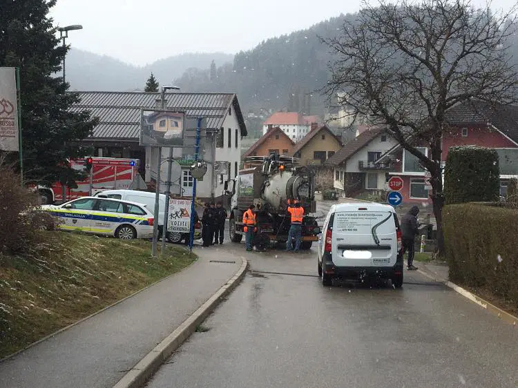 V Slovenj Gradcu občani zaznali vonj po plinu (FOTO)